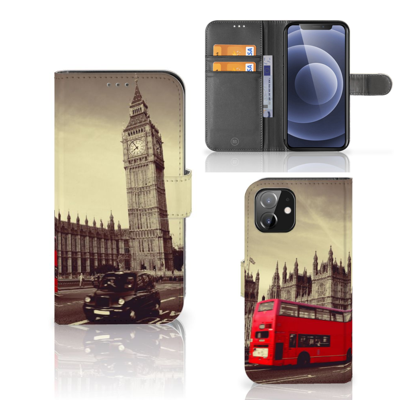 iPhone 12 | 12 Pro (6.1") | Flip Cover | Londen iPhone 12 | 12 Pro (6.1") | Flip Cover | Londen