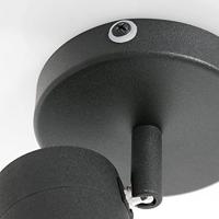Steinhauer Badkamer spotUpround LED zwart - 2486ZW - thumbnail
