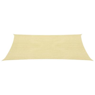 vidaXL Zonnescherm HDPE rechthoekig 2x4 m beige vidaXL Zonnescherm HDPE rechthoekig 2x4 m beige