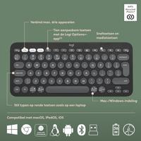 Logitech Pebble 2 Combo toetsenbord Inclusief muis RF-draadloos + Bluetooth QWERTY US International - thumbnail
