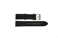 Horlogeband Fossil ME3104 / ME3101 Leder Zwart 22mm - thumbnail