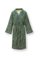 Pip Studio Naomi Kimono Daisy Dreams Groen XS - thumbnail