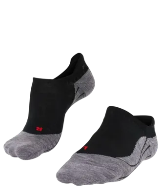 Falke TK5 Wander Invisible Footies Wandelsok Dames Black-Mix 37-38