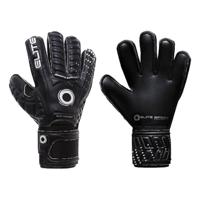 Elite Sport Warrior Keepershandschoenen Kids Zwart Wit - thumbnail