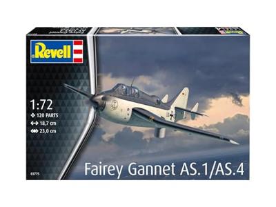 Revell modelbouwpakket - fairey gannet as.1/as.4