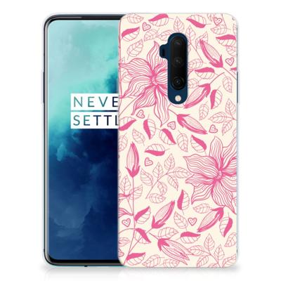 OnePlus 7T Pro | TPU Case | Pink Flowers