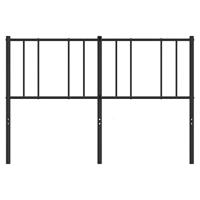 Hoofdbord metaal zwart 160 cm - thumbnail