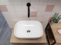 Waskom keramiek wit 45.5x32.5x13.5cm - thumbnail