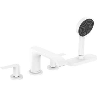 Hansgrohe Badrandmengkraan Vivenis 4-Gats Met sBox Mat Wit