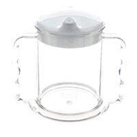 Drinkbeker Transp 2 Handvat. Stand.285ml Homecraft - thumbnail