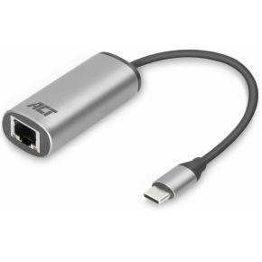 ACT USB-C naar 2.5 Gigabit ethernet adapter ACT USB-C naar 2.5 Gigabit ethernet adapter