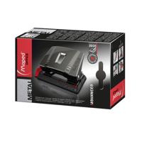 Maped perforator Advanced Metal, 2 gaats, 20 tot 25 blad, grijs - thumbnail