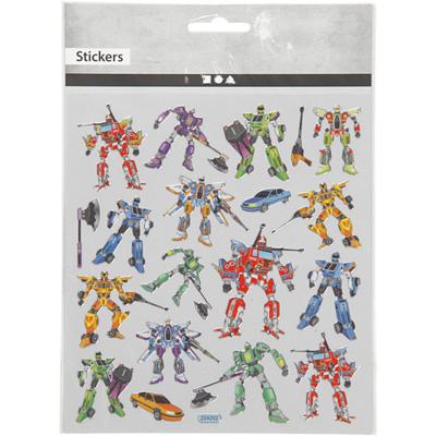 Creativ Company Zelfklevende stickers transformers, 1 vel