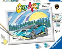 Ravensburger creart blue lamborghini - thumbnail