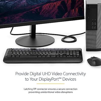 Kabel DisplayPort Startech DISPL1M 1 m 4K Ultra HD Zwart