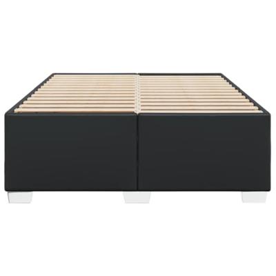 Bedframe kunstleer zwart 140x200 cm Bedframe kunstleer zwart 140x200 cm