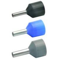 Klauke 4338 Adereindhulzen 2.5 mm² Deels geïsoleerd Blauw 100 stuk(s) - thumbnail