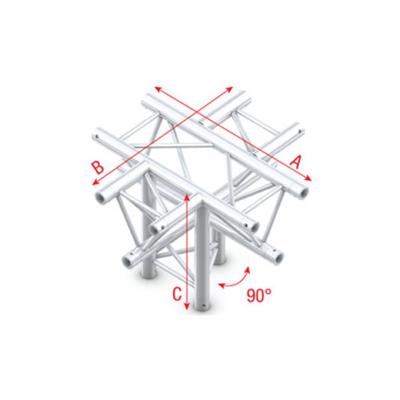 MILOS Milos Pro-30 Triangle G Truss - Cross + down, 5-way, apex down - 71 cm