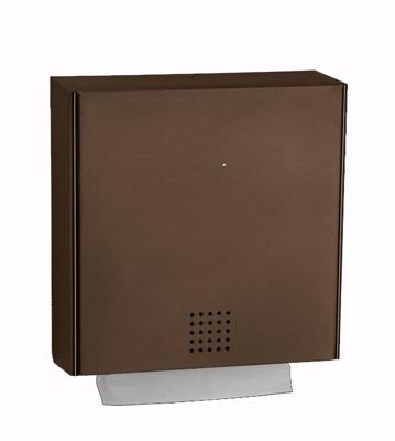 Proox One handdoek dispenser brons Proox One handdoek dispenser brons