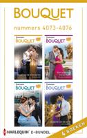 Bouquet e-bundel nummers 4073 - 4076 - Maya Blake, Melanie Milburne, Kim Lawrence, Caitlin Crews - ebook - thumbnail
