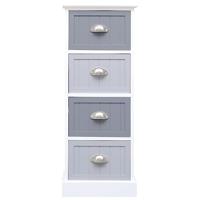 Bijzetkast 35x30x90 cm paulowniahout - thumbnail