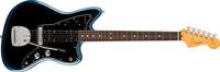 Fender American Professional II Jazzmaster Dark Night RW elektrische gitaar met koffer - thumbnail