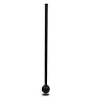 Muscle Power Macebell zwart 4 kg - thumbnail