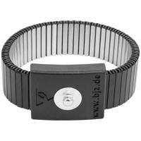 BJZ A-64117 Metalen ESD-armband Zwart - thumbnail