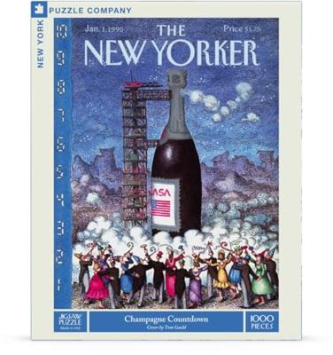 New York Puzzle Company Champagne Countdown - 1000 stukjes