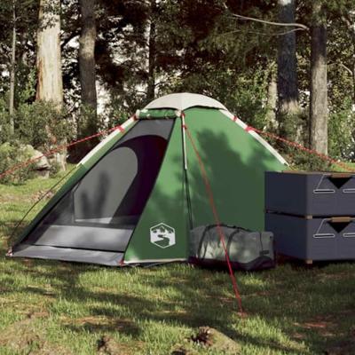 VidaXL Koepeltent 2-persoons waterdicht groen