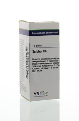 VSM Sulphur C6 4 Gram VSM Sulphur C6 4 Gram