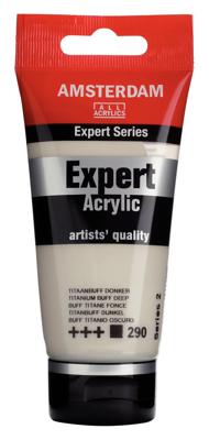 Royal Talens Amsterdam Expert Series Acrylverf Tube 75 ml - Titaanbuff Donker 290