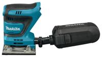 Makita DBO484Z Accu-vlakschuurmachine Zonder accu 18 V 102 x 112 mm Aantal meegeleverde accus: 0 - thumbnail