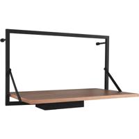 Trion Lino Wandrek met LED Verlichting - Zwart - 9W Warm Wit 3000K - thumbnail