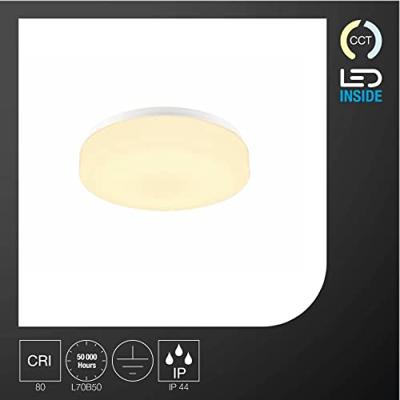 SLV Veranda plafondlampLipsy 30cm wit - 1002075