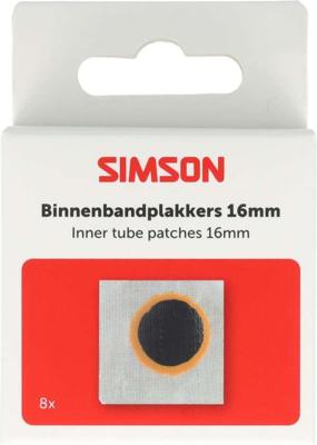 Binnenbandpleisters Simson 16mm 8st