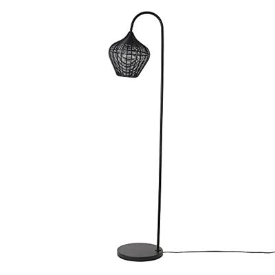 Light & Living Vloerlamp 'Alvaro' 160cm, kleur Mat Zwart - thumbnail