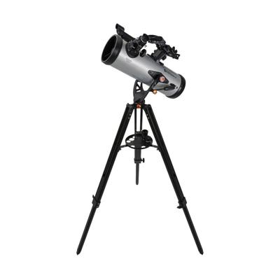 Celestron 22452 StarSense Explore LT114AZ Newtoniaanse reflectortelescoop met smartphone-apptechnologie - inclusief twee oculairs, 2x Barlow-lens, telefoondock en in hoogte verstelbaar statief, Zwart