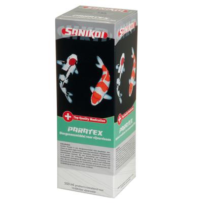Sanikoi Paratex 250ml - Snelle Parasietbestrijding voor Koudwater Siervissen, Veilig en Effectief