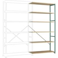 Manuflex RP1428.0001 Magazijnstelling uitbreidingsmodule (b x h x d) 960 x 2250 x 300 mm Hout - thumbnail