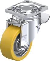 Blickle LH-GTH 100K-1-ST Zwenkwiel met rem Wieldiameter: 100 mm Draagvermogen (max.): 450 kg 1 stuk(s) - thumbnail