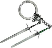 The Witcher III: Wild Hunt Keychain - Geralt Two Swords - thumbnail