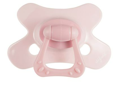 Difrax Fopspeen Natural 6+ Maanden SE Pink Opal