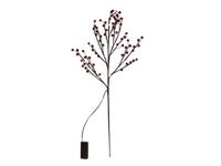Svenska Living Kunsttak 'frosted berry' 20led 75cm - thumbnail
