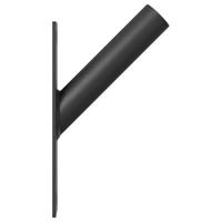 VidaXL Vlaggen mast houder zwart 15 x 3 x 0,35 cm staal - thumbnail