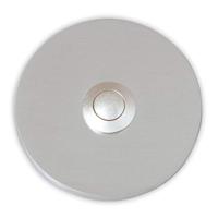 Heidemann 70064 Belknop 1-voudig RVS 24 V/1 A - thumbnail