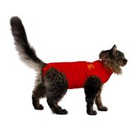 Medical Pet Shirt Kat Rood S - thumbnail