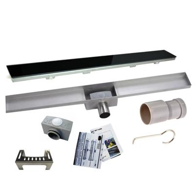 RVS Douchegoot BASIC met uitneembaar sifon 70x7cm 6,7cm diep GLAS ROOSTER RVS Douchegoot BASIC met uitneembaar sifon 70x7cm 6,7cm diep GLAS ROOSTER