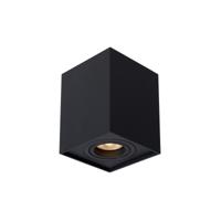Lucide TUBE - Plafondspot - 1xGU10 - Zwart - thumbnail