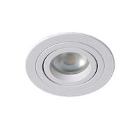 Lucide TUBE - Inbouwspot - Ø 9,2 cm - 1xGU10 - Wit - thumbnail